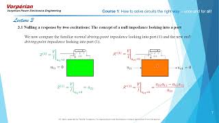 Video 9: Fast Analytical Techniques in Electrical and Electronic Circuits