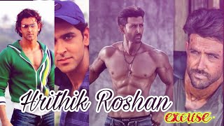 Hrithik Roshan X excuse song. Best whatsup status #shorts  #whatsappstatus #hrithikroshan #trending