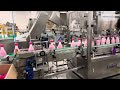 automatic 6 nozzles tracking filling machine automatic tracking capping machine