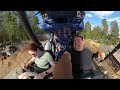 storm roller coaster multi angle 4k pov tusenfryd theme park oslo norway