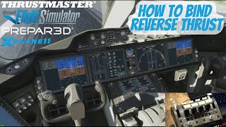 How To Bind Reverse Thrust - Thrustmaster TCA Boeing Quadrant | MSFS/XP11/P3D