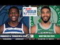 Minnesota Timberwolves Vs Boston Celtics | NBA Live Play-By-Play Scoreboard 2024