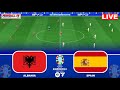 ALBANIA vs SPAIN - UEFA EURO 2024 | Group Stage - Full Match | FC 24 Gameplay Video