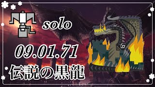 PC【MHWI】ミラボレアス ヘビィボウガン ソロ 9分1秒 伝説の黒龍 /Fatalis HBG solo