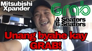 UNANG BYAHE KAY GRAB | MITSUBISHI XPANDER | DRIVER APP TESTING