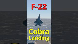 F-22 Cobra Maneuver Aircraft Carrier Landing in Microsoft Flight Simulator!