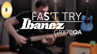 Ibanez GRX70QA | Star's Music FAST TRY #12