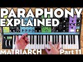 Paraphony Modes Explained! | Part 11 | Moog Matriarch Tutorial