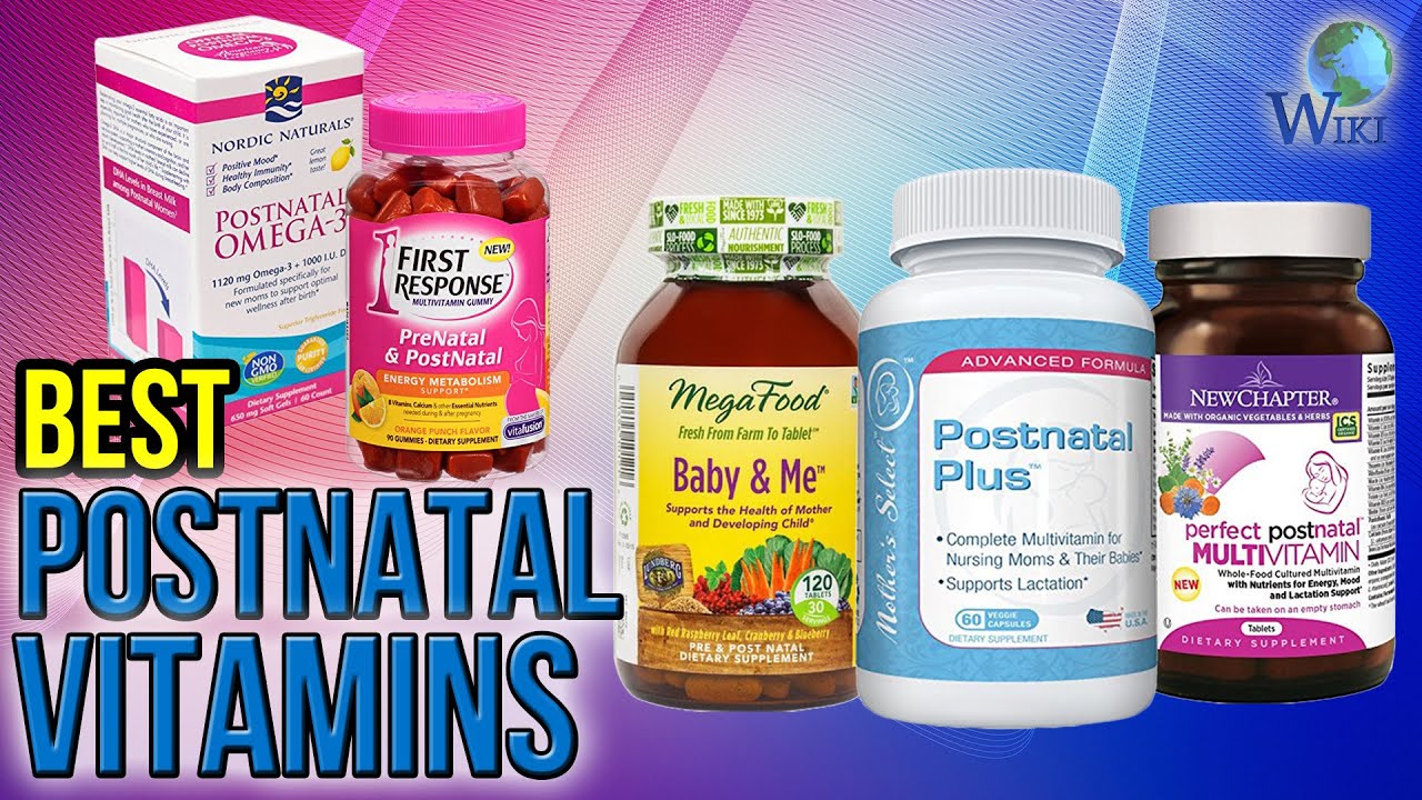 10 Best Postnatal Vitamins 2017 - YouTube