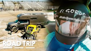 Baja 400 Showdown: Gino D'acampo Crashes During Race | Gordon, Gino, and Fred's Road Trip