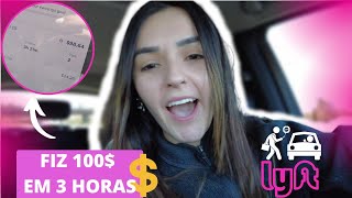 UM DIA DE TRABALHO COM A LYFT NOS EUA - QUANTO EU GANHO?