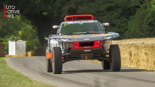 Audi RS Q e-tron - Electric Dakar Car at Goodwood FOS