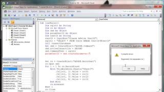 Excel 2010 VBA Tutorial 91 ADODB SQL Parameters