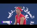 highlights dubai r1 elina svitolina d. kalinskaya 2025 dubai duty free tennis championships