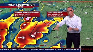 Tornado Warning For Martin County Until 7 45 P M