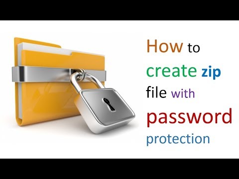 How to Create Password-Protected Zip Files