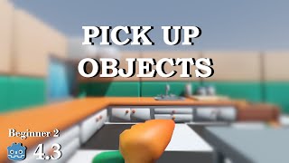 How to Pick up and move Objects - Learn Godot 4 3D - no talking