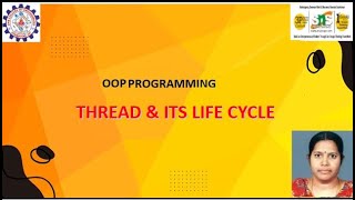 INTRODUCTION TO THREADS IN JAVA | OOP PROGRAMMING | SNS INSTITUTIONS