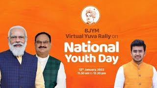 BJYM Virtual Yuva Rally on National Youth Day