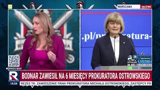 Bodnar zawiesił prok. Ostrowskiego na 6 miesięcy! | M. Borkowska | #BitwaPolityczna