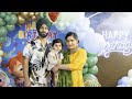 Waris 1st Birthday highlights | Lens Light creations