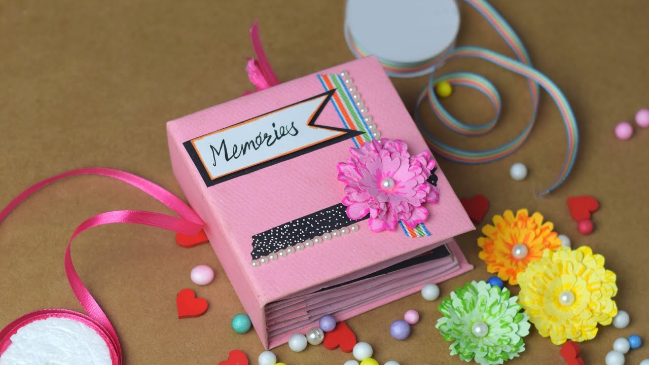 Scrapbook Ideas | Scrapbook | How To Make Scrapbook - YouTube