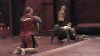 Pete Spratt training Bill Albrect 3