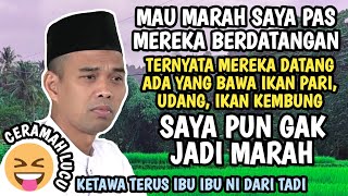 NGAKAK... Super Lucu, Gak jadi marah karena yang datang bawa makanan | Ustadz Abdul Somad