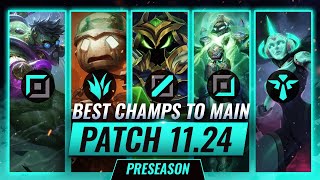 TOP 3 Champions To MAIN For EVERY ROLE in Patch 11.24 - League of Legends