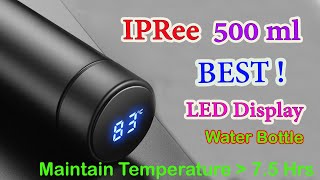 Best ! Water Bottle with LED Temperature Display  🔧