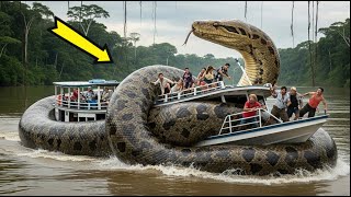 A Sucuri que Arrastou um Barco para o Fundo do Rio.. A Tripulação que Desapareceu