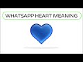 💙 blue heart emoji meaning 💙 heart emoji meanings