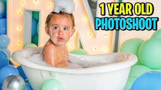 Baby Milan's 1 YEAR OLD PHOTOSHOOT! (So Adorable) | The Royalty Family
