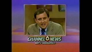 September 25, 1986 - Bumper for 'The Colbys' \u0026 Indianapolis Weatherman Bob McLain