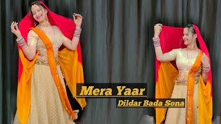 Mera Yaar Dildar Bada Sona ; Jaanwar / Bollywood song dance video #babitashera27 #dancevideo #viral
