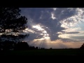 scott drury babbling about late evening sun behind cloud