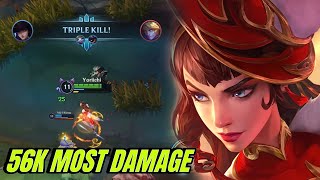 CAITLYN IS OP RIGHT NOW!!! I GOT 56K MOST DAMAGE | WILD RIFT