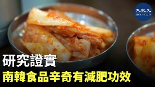 研究顯示，南韓傳統食品辛奇（泡菜）有減肥功效！而近來美國一名網紅食用辛奇後減重50公斤的故事，在南韓一度成為了話題。| #紀元香港 #EpochNewsHK