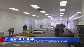 Roanoke Valley Community Christmas Store seeking permanent location