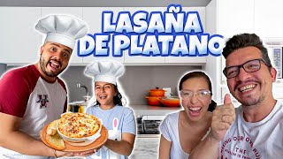 👨‍🍳 Así se hace una LASAÑA DE PLATANO 🥣 | #recetas | @PaulisyMauro  | Claryi #vlogs