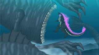 Sea Eater VS Godzilla || ANIMATION