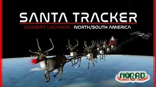 NORAD Track Santa 2024 - Live NORTH AMERICA Tracker