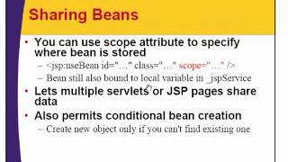 88 Continue Using Java Beans Component with JSP