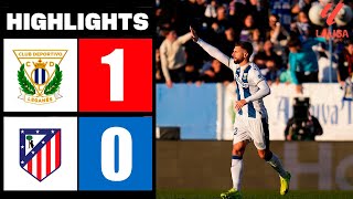 Leganes vs Atletico Madrid 1-0 Resumen | LaLiga 2024/25