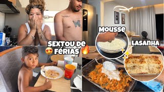 FINAL DE FÉRIAS: RECEITA LASANHA, DECORANDO A SALA + DIVISÃO DE TAREFAS!!! 😮‍💨 Mile Steffani