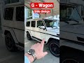 Side design | G-Wagon G63 AMG Mercedes-Benz #shorts