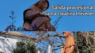 [4K] salida procesiónal santa claudina thévenet jerez am amigos de la música 1/02