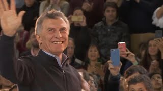 Macri ruega los argentinos votar "para no volver al pasado" | AFP