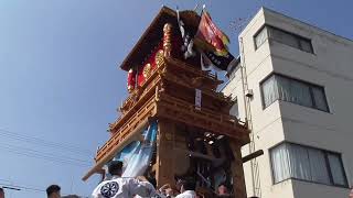 2022年　伊曽乃神社祭礼　八丁屋台　新町泉