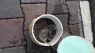 Pave Drain Infiltration Test